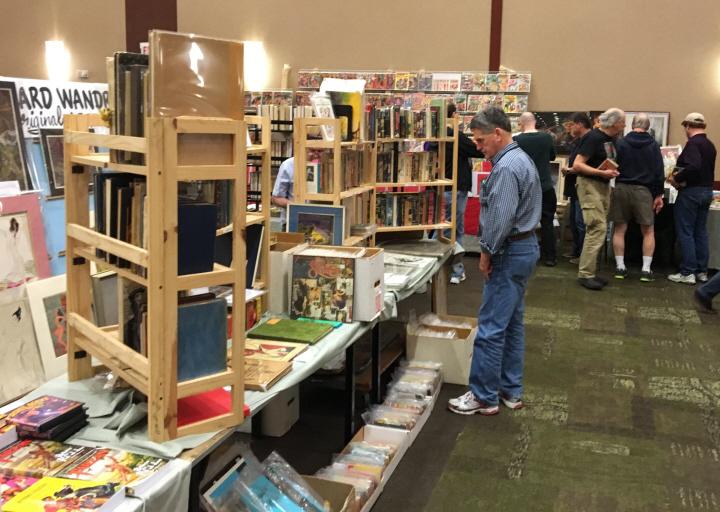 It's a maze of pulp corridors at Windy City Pulp 2016-small