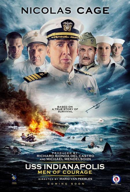 USS Indianapolis Men of Courage poster-small