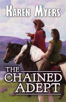 The Chained Adept - Full Front Cover - 550x850