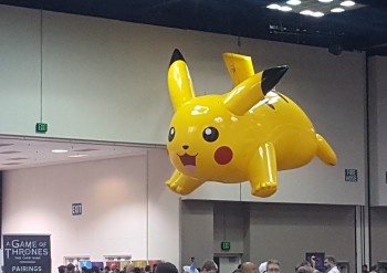 Pikachu shows up at GenCon 2016