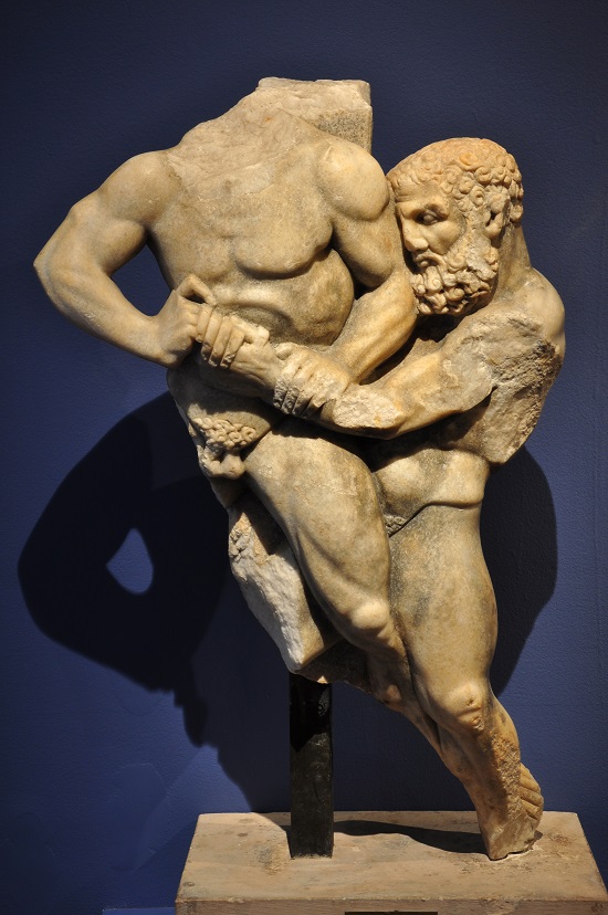 22. Table-leg with Hercules -®-áMuseo Civico ÔÇÿCastello UrsinoÔÇÖ, Catania