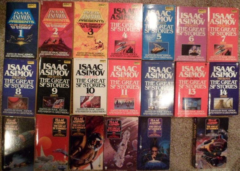 Isaac Asimov Presents the Great SF Stories lot-small