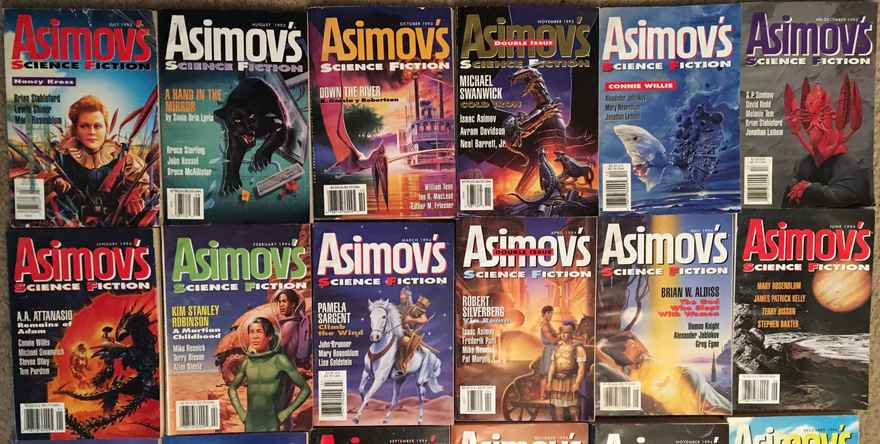 Asimov's Science Fiction of the 1990s 1-small