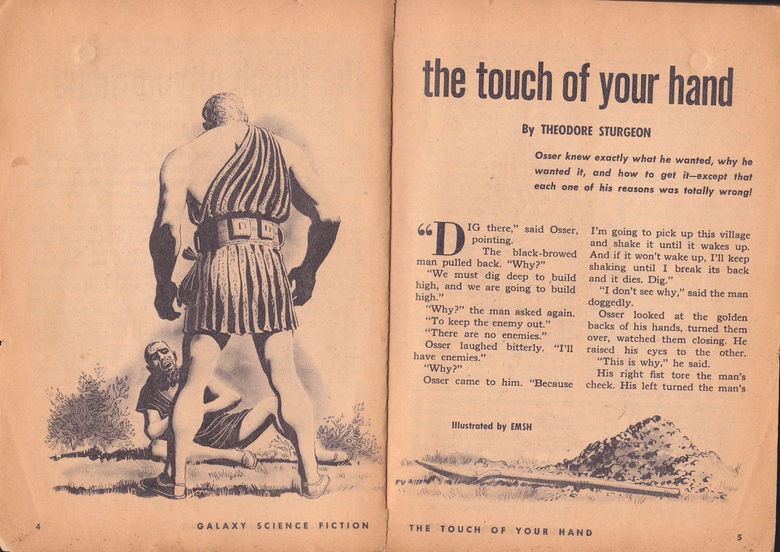 Galaxy Science Fiction September 1953 The Touch of Your Hand-small