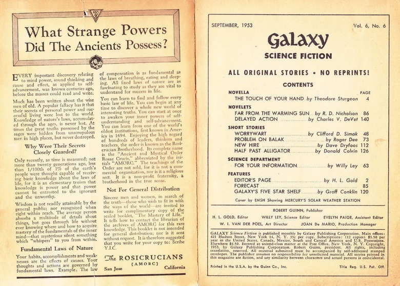 Galaxy Science Fiction September 1953-contents-small