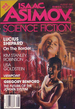 Isaac Asimov’s Science Fiction Magazine August 1987-small