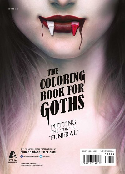 The Coloring Book for Goths The World’s Most Depressing Book-back-small