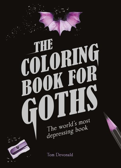 The Coloring Book for Goths The World’s Most Depressing Book-small