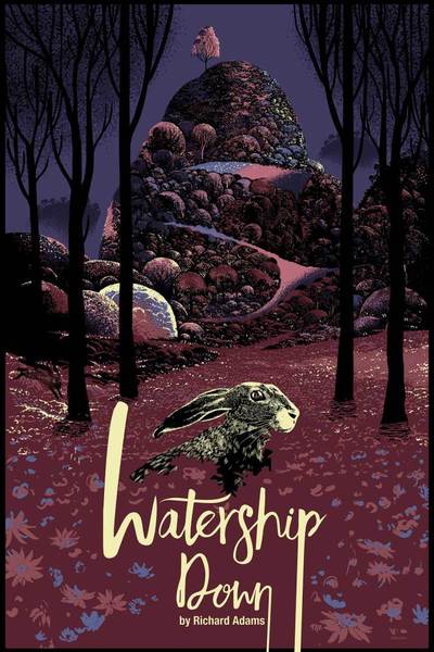 Watership-Down-Poster by Raid71 blue-small