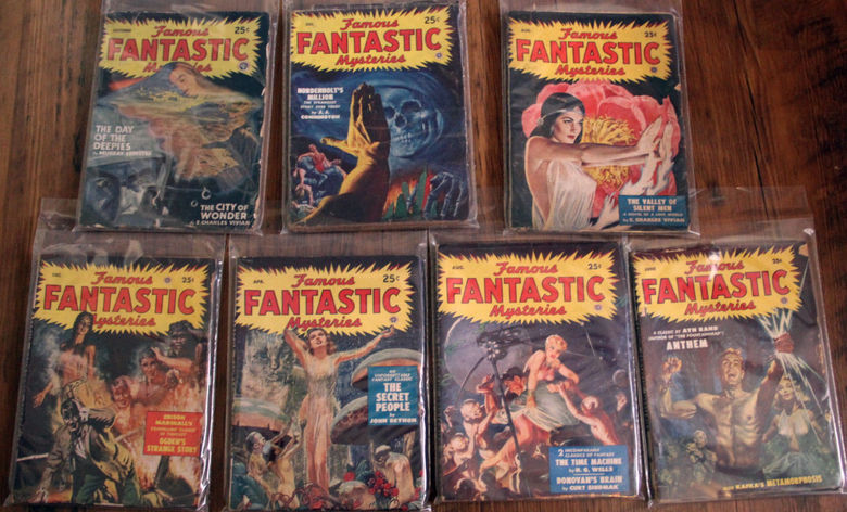 Famous Fantastic Mysteries lot-small