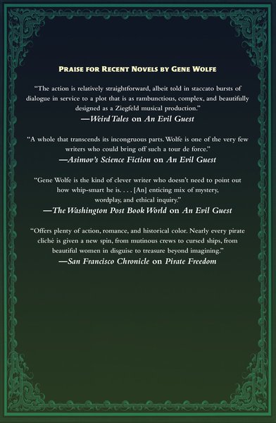 Gene Wolfe The Sorcerer's House-back-small