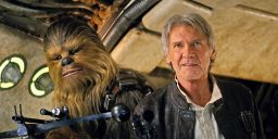 Force Awakens Han Solo Chewbacca