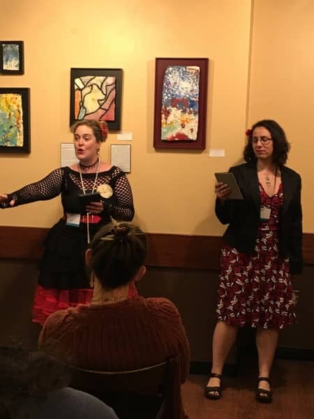 CSE Cooney and Amal El-Mohtar reading at Wiscon 2017 4-small