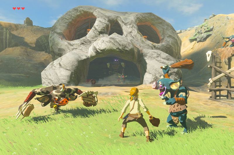 The Legend of Zelda Breath Of The Wild-cave-small