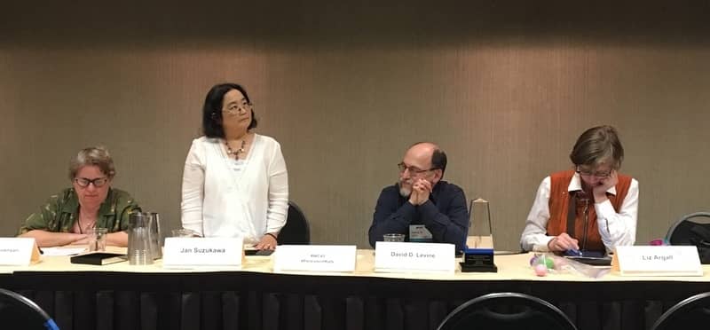 The Persistent Rats Liz Argall, David D. Levine, Jennifer Stevenson, Jan Suzukawa at Wiscon 2017-small