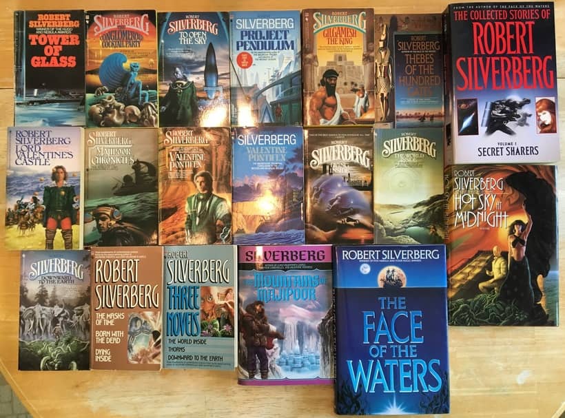 Robert Silverberg Bantam paperbacks-small