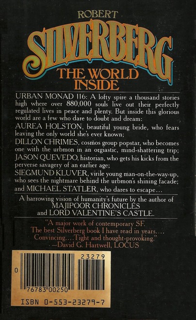 Robert Silverberg The World Inside Bantam-back-small