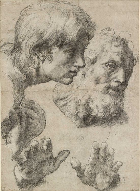 23. Two Apostles (c) Ashmolean Museum, University of Oxford