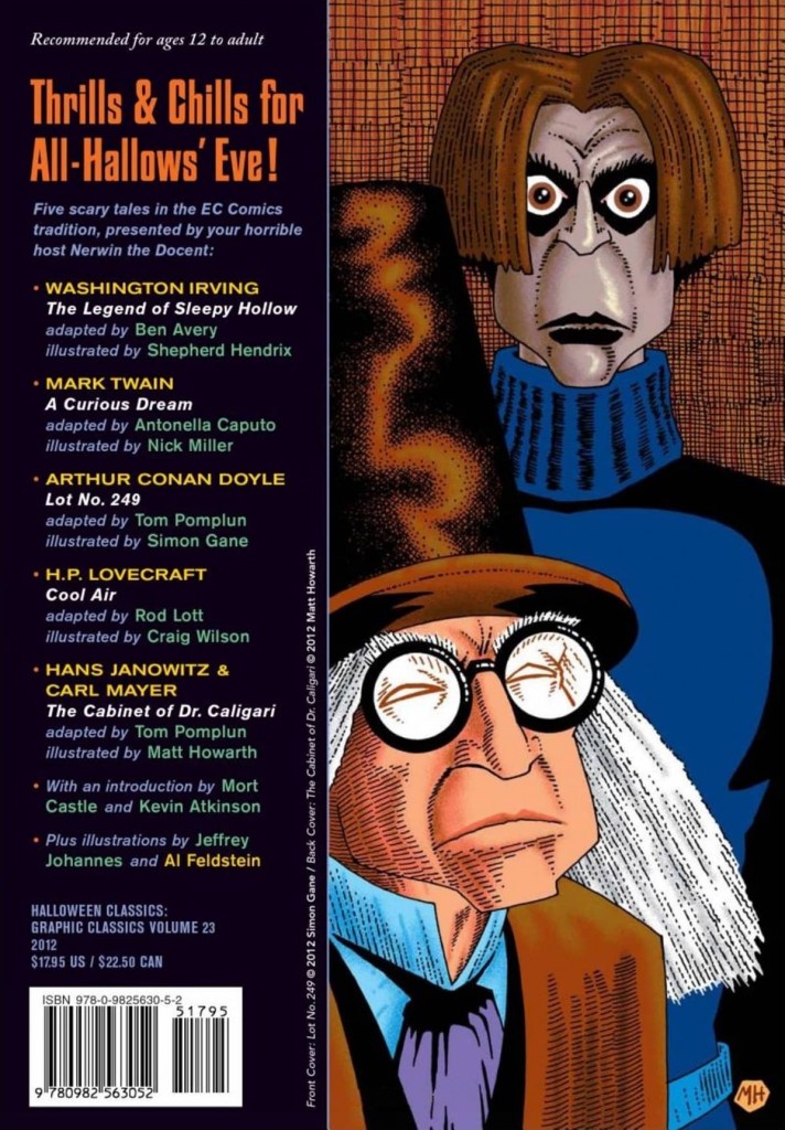 Graphic Classics Volume 23 Halloween Classicsback Black Gate