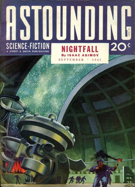 Astounding Science Fiction NIghtfall Isaac Asimov-small