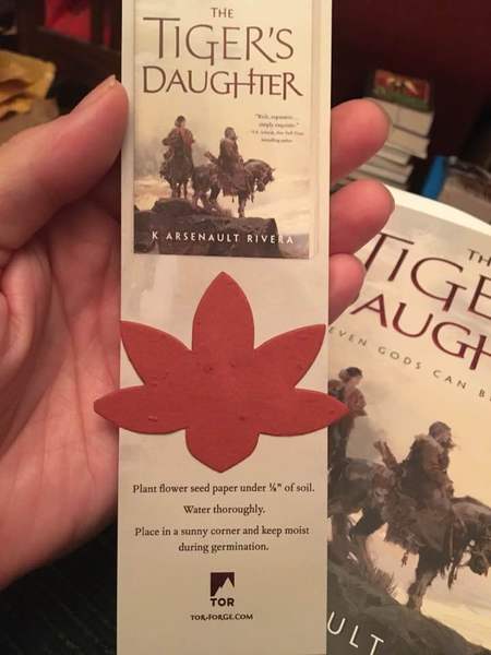 The Tiger's Daughter bookmark-small