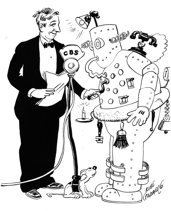 Rube-Goldberg-promotion-cartoon-for-1935-radio-show-small