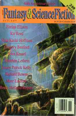 The Magazine of Fantasy & Science Fiction, October-November 1995-small