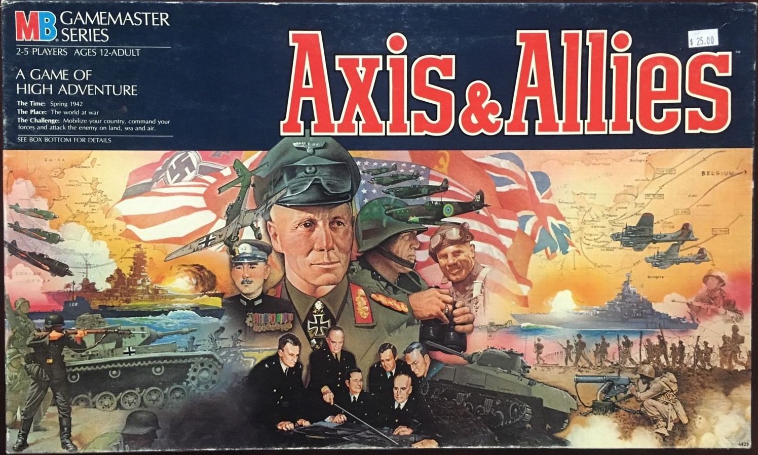 Game pieces 1999 Axis & Allies: Europe - Russian Artillery x3 