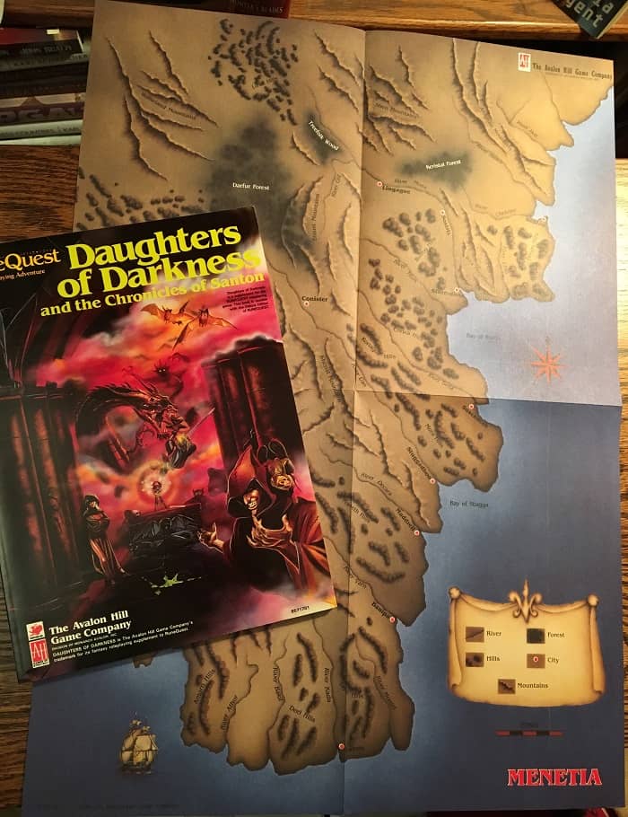 RuneQuest Daughters of Darkness contents-small