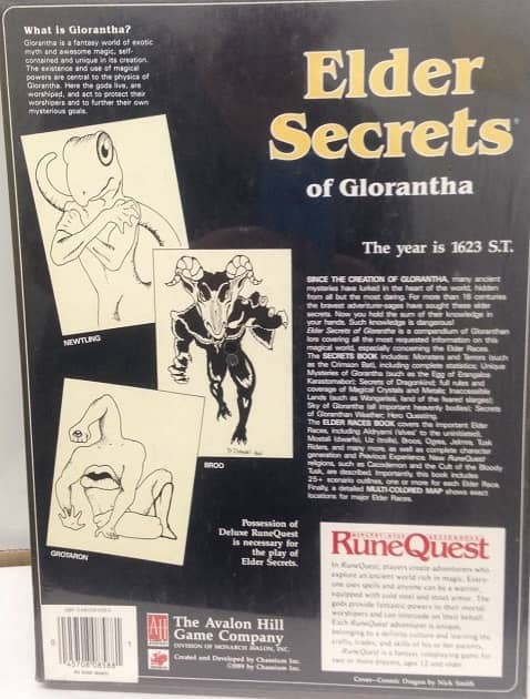 RuneQuest Elder Secrets of Glorantha-back-small