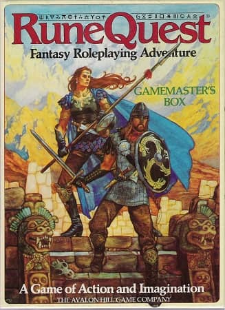 Runequest Third Edition Gamemaster's Box-small