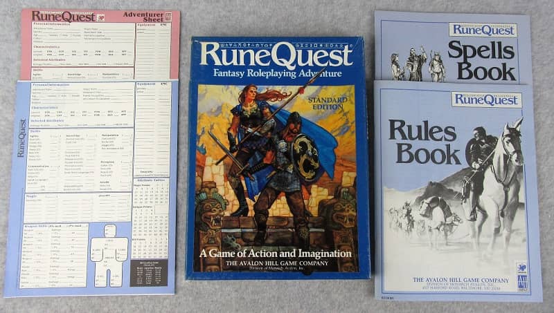 Runequest Third Edition Standard Edition box-small