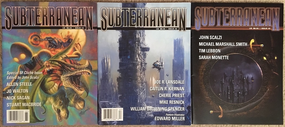 Subterranean Magazine back issues-small