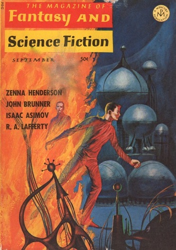 The Magazine of Fantasy and Science Fiction September 1966-small