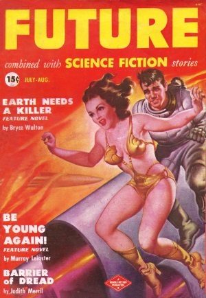Cover by Earle K. Bergey