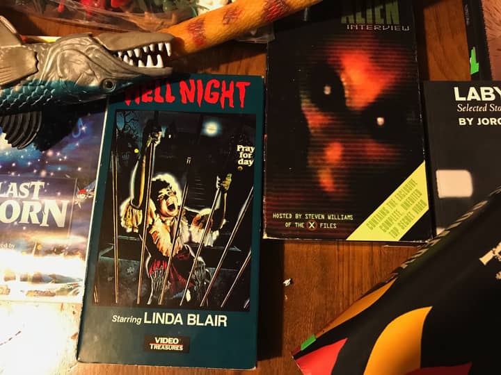 Nick Ozment's loot Hell Night Linda Blair-small