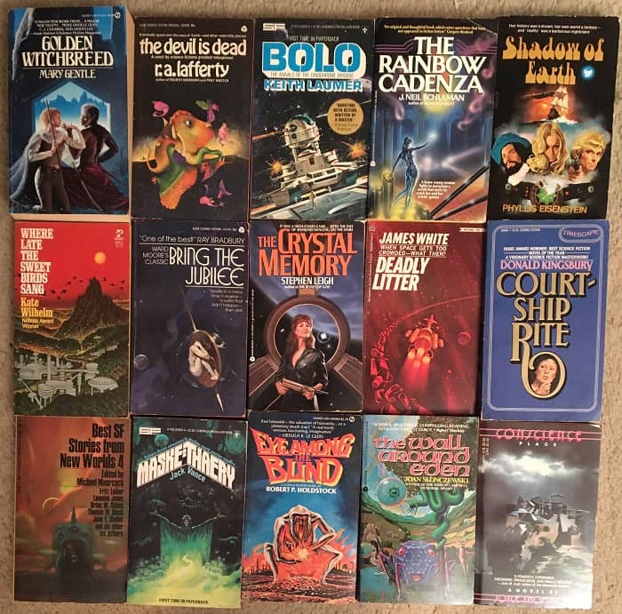 Science Fiction collection 65 novels 1970s-top-small