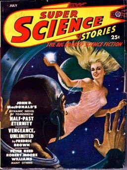 Super Science Stories July 1950