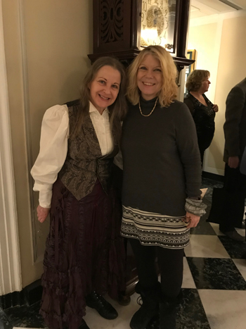 Nancy Holder and Elizabeth Crowens at the Baker Street Irregulars 2018 celebration week