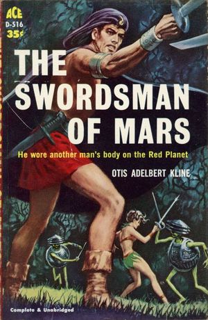 The Swordsman of Mars Otis Kline-small