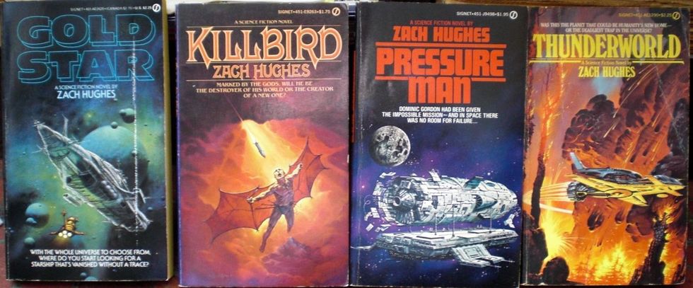 The novels of Zach Hughes-small