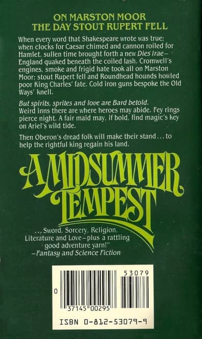 A Midsummer Tempest Poul Anderson-back-small