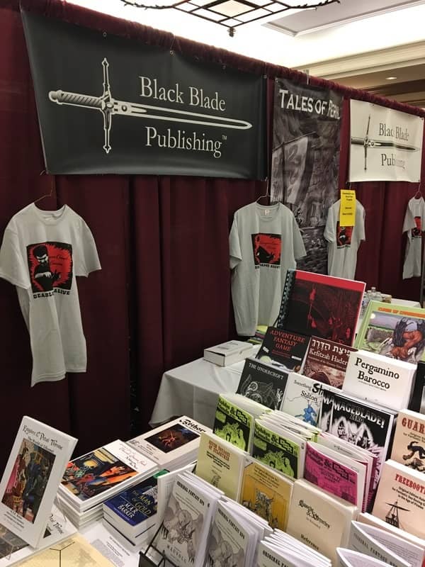 Black Blade Publishing at Gary Con 2018-small