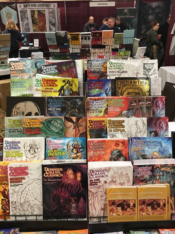 Goodman Games Dungeon Crawl Classics at Gary Con 2018-small