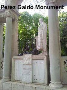 Perez Galdos monument