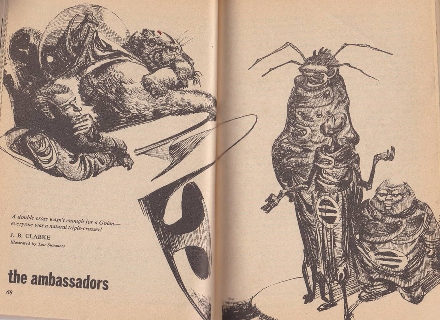 The Ambassadors by J.B. Clarke Illustrated by Leo Summers-small