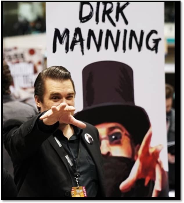 C2E2 2018 Dirk Manning