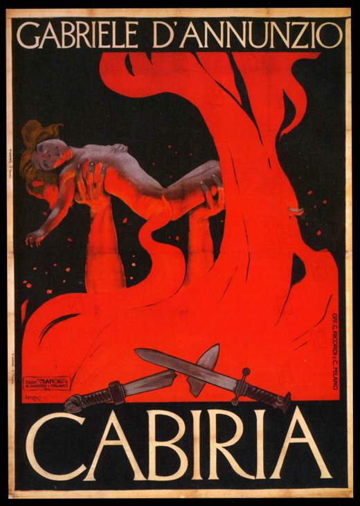 Cabiria-poster-dannunzio