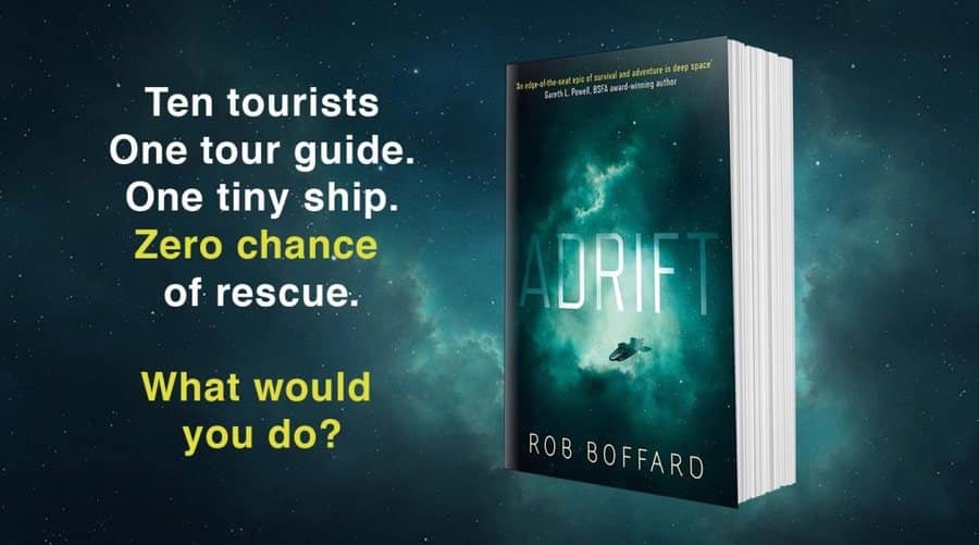 Adrift Rob Boffard banner