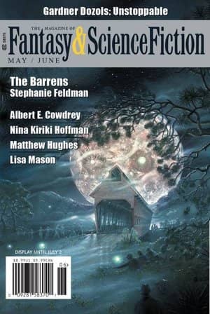 The Magazine of Fantasy & Science Fiction May June 2018-small